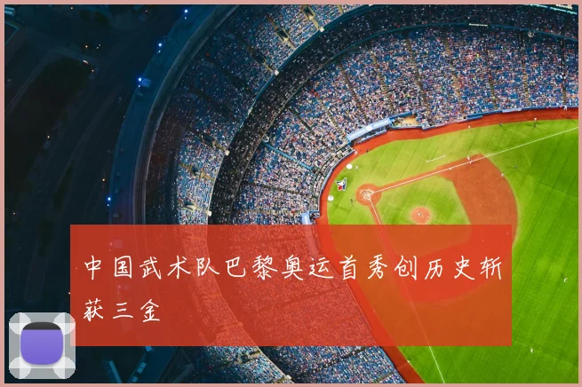 中国武术队巴黎奥运首秀创历史斩获三金