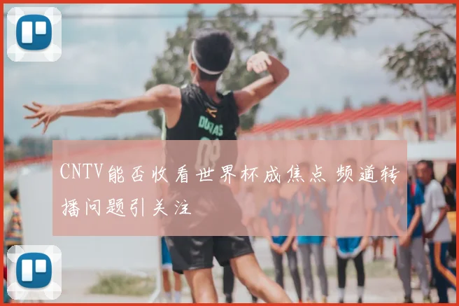 CNTV能否收看世界杯成焦点 频道转播问题引关注